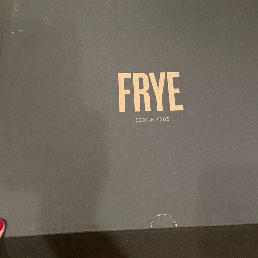 Frye boots. Veronica shorty black in color. Size 7 . Never worn.